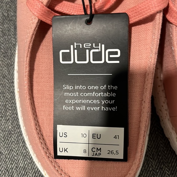 Hey Dude Wendy Guava, one pair size 10, three pairs size 7.  Brand new with tags - Picture 3 of 3